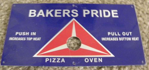 Bakers pride - vent plate - oer for sale