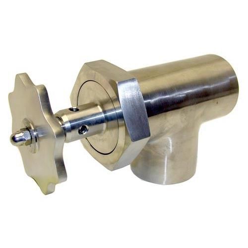 KETTLE DRAW-OFF VALVE 3&#034; SS w/KNOB- MARKET FORGE S08-0008, S20-0106