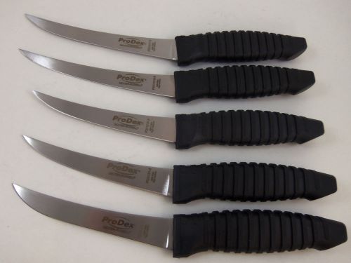 Dexter russell colored dots prodex sani-safe boning knife set - 5rrbbb for sale