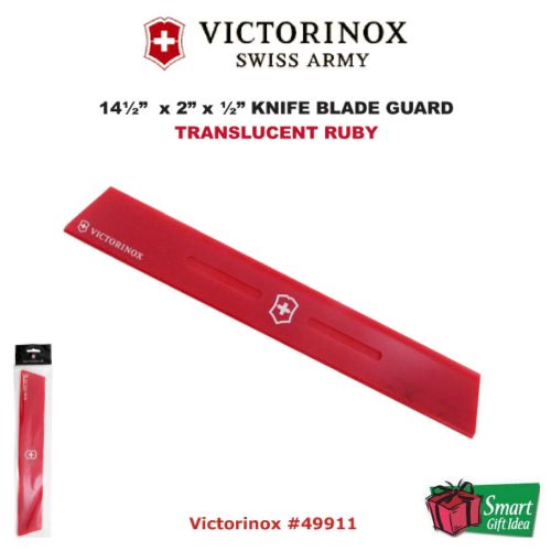Victorinox SwissArmy 14 1/2 &#034; Blade Guard, Translucent Ruby #49911