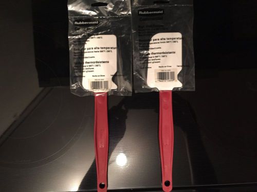RUBBERMAID COMMERCIAL HIGH HEAT SPATULA  1962  TWO  EACH