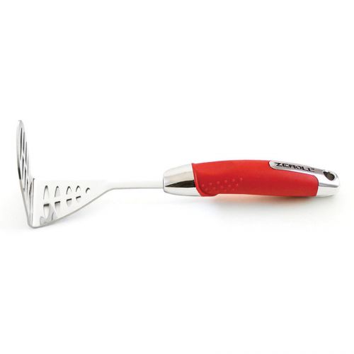 The Zeroll Co. Ussentials Stainless Steel Potato Masher Apple Red