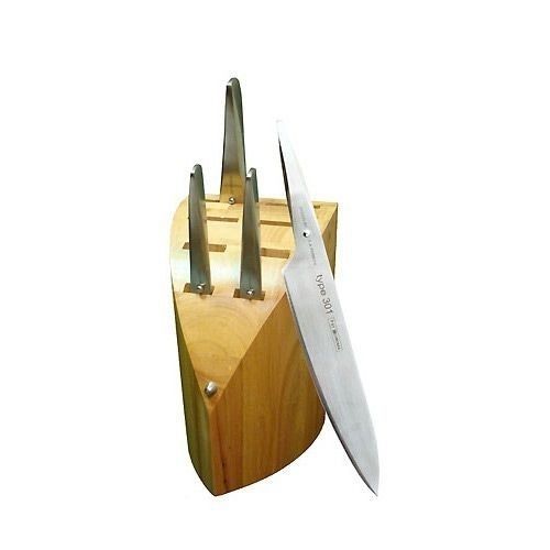 Chroma type 301 by f.a. porsche p0124 5-piece knife set with block for sale