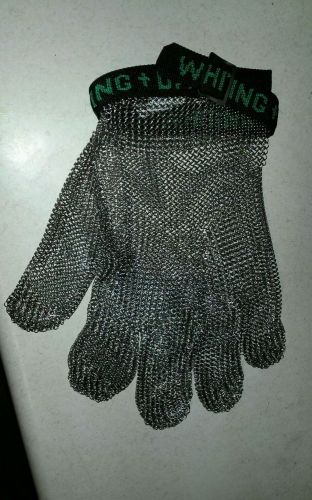 SPERIAN WHITING AND DAVIS METAL MESH GLOVES extra large