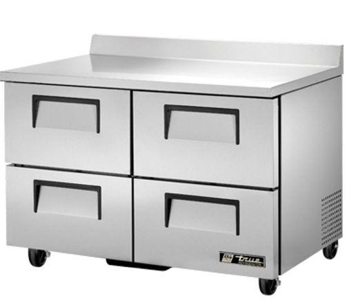 True twt-48d-4-ada worktop: ada compliant solid drawered refrigerator 115v for sale