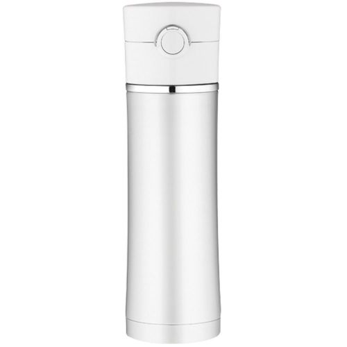 Brand new - thermos sipp vacuum insulated drink bottle 16oz ss/white for sale