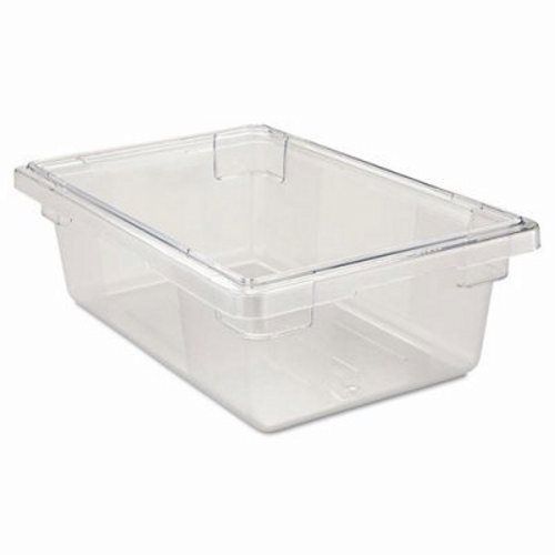 Rubbermaid Commercial Food/Tote Boxes, 3 1/2gal, 18w x 12d x 6h (RCP3309CLE)