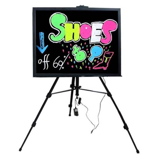 Lighted led writing board menu sign display board discount menu for sale