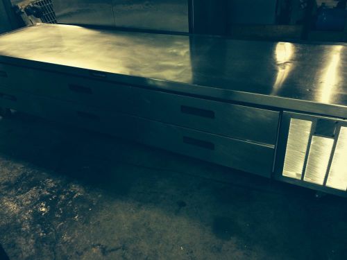 110&#034; DELFIELD REFRIGERATED CHEF BASE FULLY TESTED