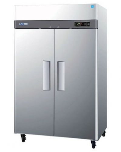 NEW Turbo Air 47 cu ft M3 Series SS Solid Door Reach In Freezer - 2 Doors!!