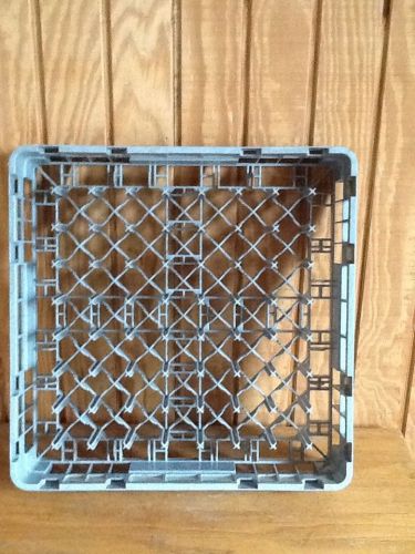 CAMBRO  DISHWASHER PLATE RACK, 19 3/4&#034; SQ., GRAY  MADE IN USA !