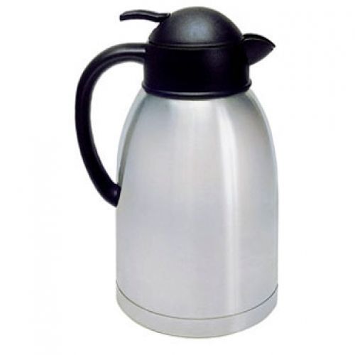 SA-19X Stainless Steel 1.9 Liter Coffee Server with Push Button Top