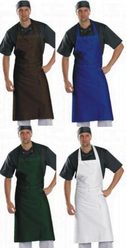 CATERING CLOBBER FULL CHEFS BIB APRON COOK WAITER COOKING BUTCHER MENS WOMAN&#039;S