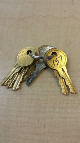 Key #157 Vendstar 3000 4000 6000 Candy Machines Keys for Vending  TOP KEY
