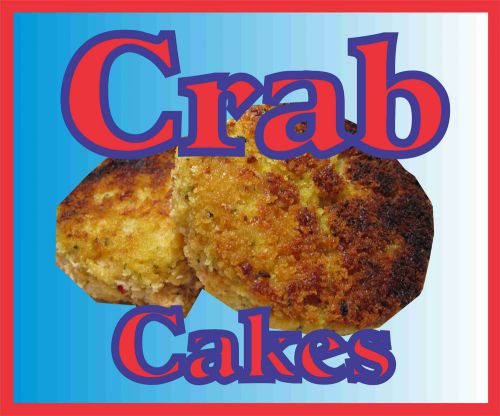 CRAB CAKES DECAL