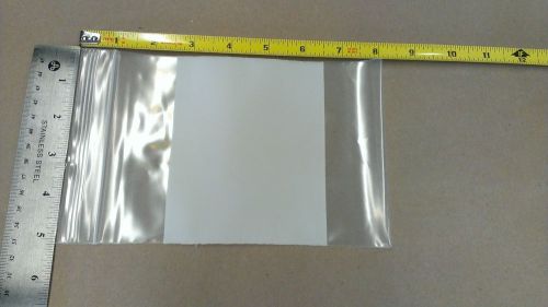 200 - 5x7 4 mil White Block Reclosable Bags (2 bags of 100)