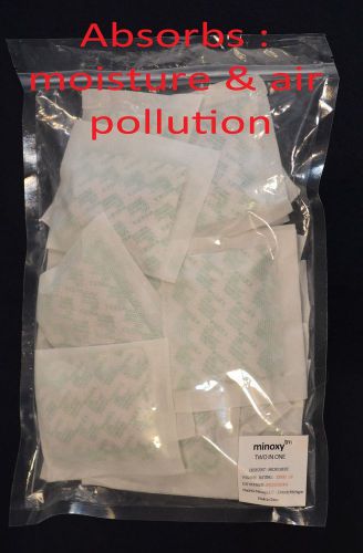 Desiccant absorber -- humidity &amp; pollution - bag of 25 - 15 g ea. for sale