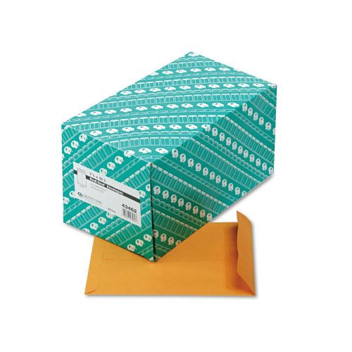 250 business envelopes 7.5x10.5 28lb kraft manila shipping catalog yellow lot #6 for sale