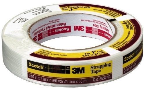 Scotch 1-Inch x 60-Yard Strapping Tape Meets US Postal Standards