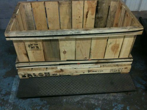 Shipping Crate Box Container Heat Treated Wood USA