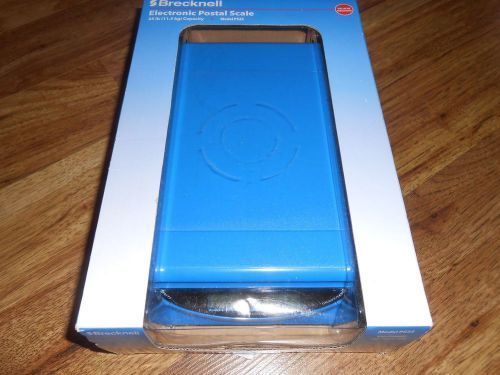 Brecknell 25 lb Electronic Postal Shipping Scale Blue PS25 Brand New Free Ship