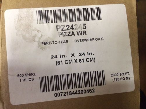 24&#034; X 24&#034; Perforated Shrink Film PZ24245 2000 Sq. Ft. New