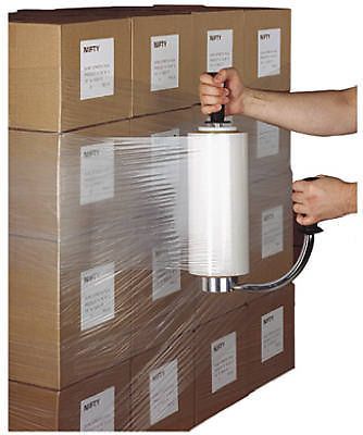 4-Pack 18&#034; x 1500&#039; Stretch Film Shrink Wrap On 3&#034; Core Ideal For Palletizing