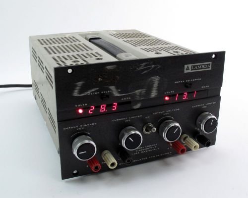 Lambda LQD-422 Dual Regulated DC Power Supply 0-40V, 1A