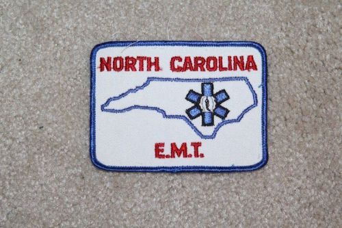 North Carolina Emergency Medical Technician Basic Patch NC EMT