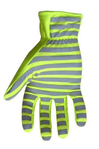 Ringers Gloves Bright Visible Traffic Control Glove Size Large 307-10