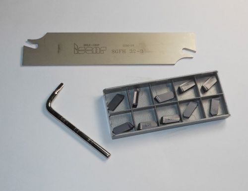 ISCAR Grooving Kit KIT-32-3 IC328 Self Grip Blade/ Inserts &lt;1988&gt;