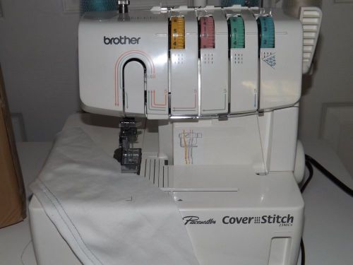Brother 2340cv chain and cover stitch machine 1, 2 or 3 thread stitching for sale