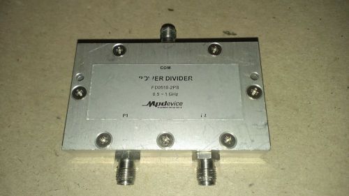 2 WAY POWER DIVIDER 0.5 ~ 1 GHz