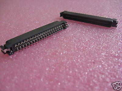 Lot of 10 80 pin 80p plug w/posts &amp; key sca2 lead free starconn 072p80-0002a for sale