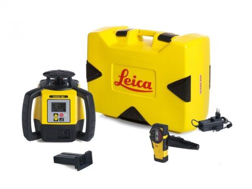 Leica rugby 680 series rotary laser package for sale