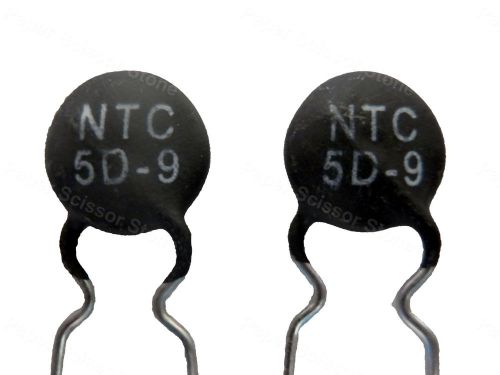 12pcs NTC 5D09 5D-09 Inrush Current Limiting Power Thermistor