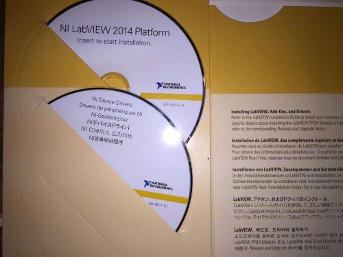 LabView Professional Development System Software - $4.999.00 Retail