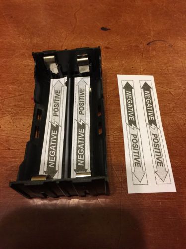 Box Mod 10 Sets Parallel/series Box Mod Polarity Stickers. Black And White