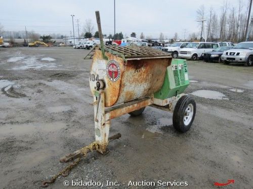 Prime equipment p855pm towable mortar mixer honda gx240 engine 8hp 2&#034; ball hitch for sale