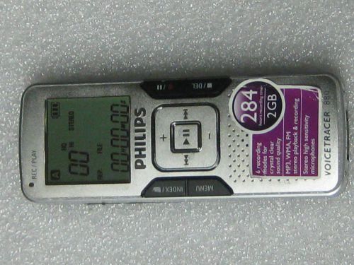 Philips Voice tracer 880, Voice Recorder  2GB  284 hours record time