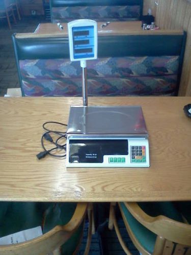 60 LB Digital Food Meat Produce Price Weight Computing Digital Scale