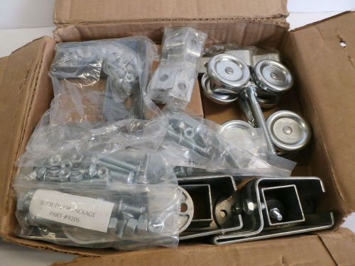 WIREWAY/HUSKY Brackets, casters,bolts and nuts NEW