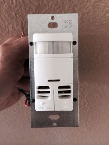 Leviton ossmd-gdi dual-relay, multi-technology wall switch sensor, 2400 sq. ft. for sale