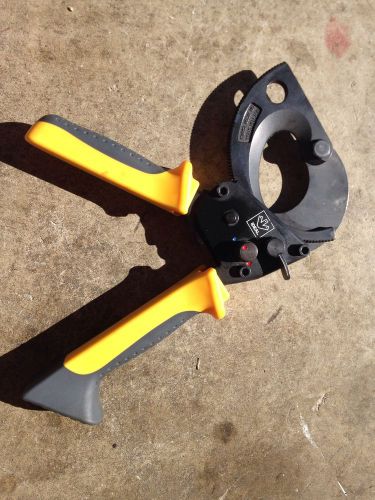 IDEAL 35-053 Cable Cutter, Ratcheting, Single-Handed, used for 3 cuts only!
