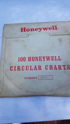 Honeywell circular charts 12636
