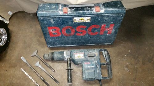 Bosch rotary hammer / chipper incl. bits &amp; case 11245-evs for sale