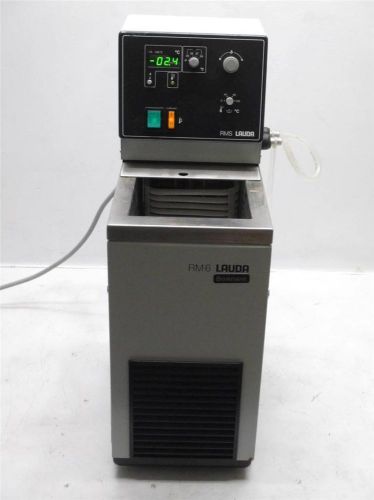 Brinkmann mgw rms6 lauda refrigerated laboratory water bath chiller circulator for sale