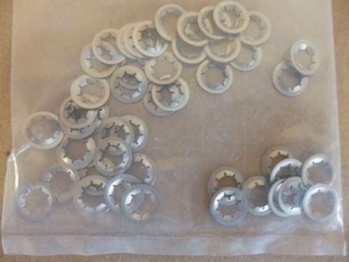 1/4&#034; AIRCRAFT RECESSED WASHERS  85-31-093-15 , COWL SPLIT WASHERS (50pcs)