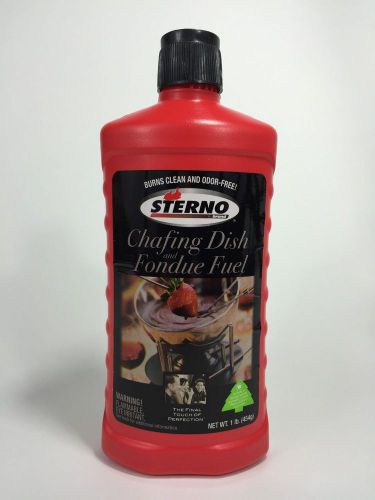 Sterno Chafing Dish and Fondue Fuel 1 lb. Bottle (Manufacturer Case of 12)