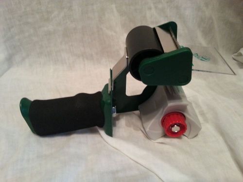 Duck Brand Standard Tape Gun with Foam Handle, Green &amp; Black